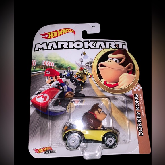 New 2020 Hot Wheels Mario Kart Donkey Kong  Hot Wheel Die-Cast Car Collectible - Picture 1 of 6